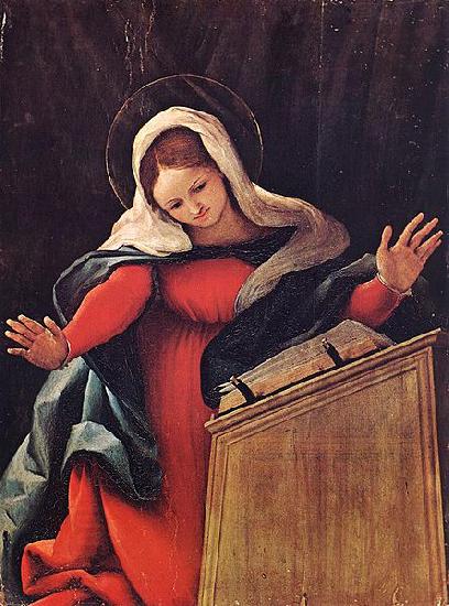 Lorenzo Lotto Virgin Annunciate oil painting picture